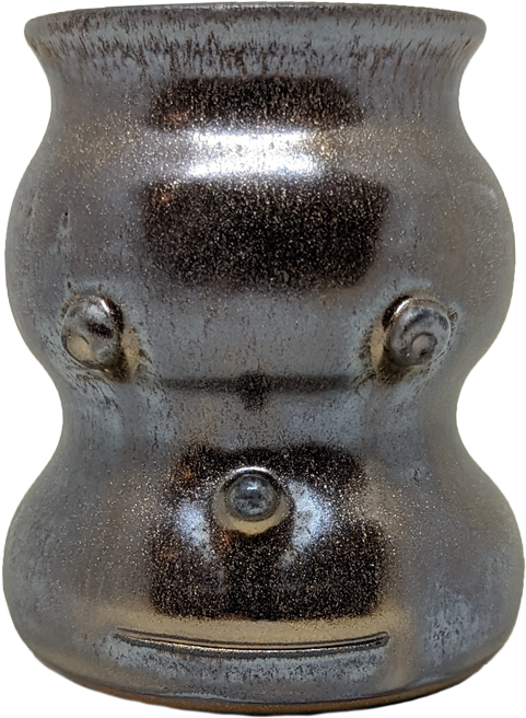 Photo of item Metallic glitter vase